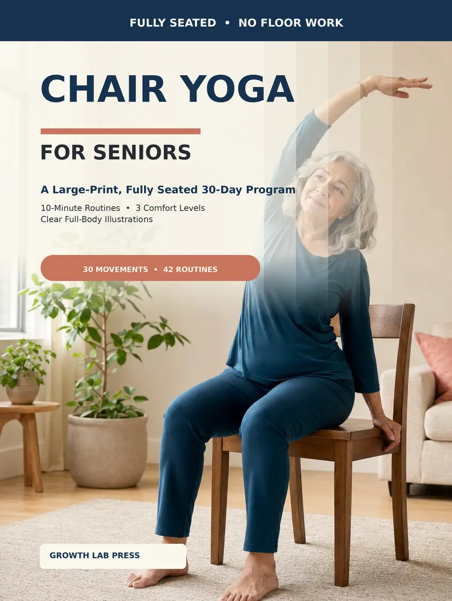 Chair Yoga for Seniors cover